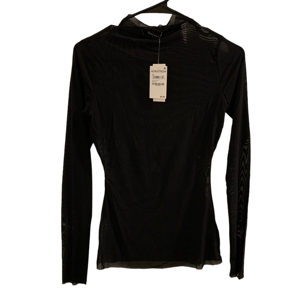 Naked wardrobe, sheer under shirt. Size L, NWT